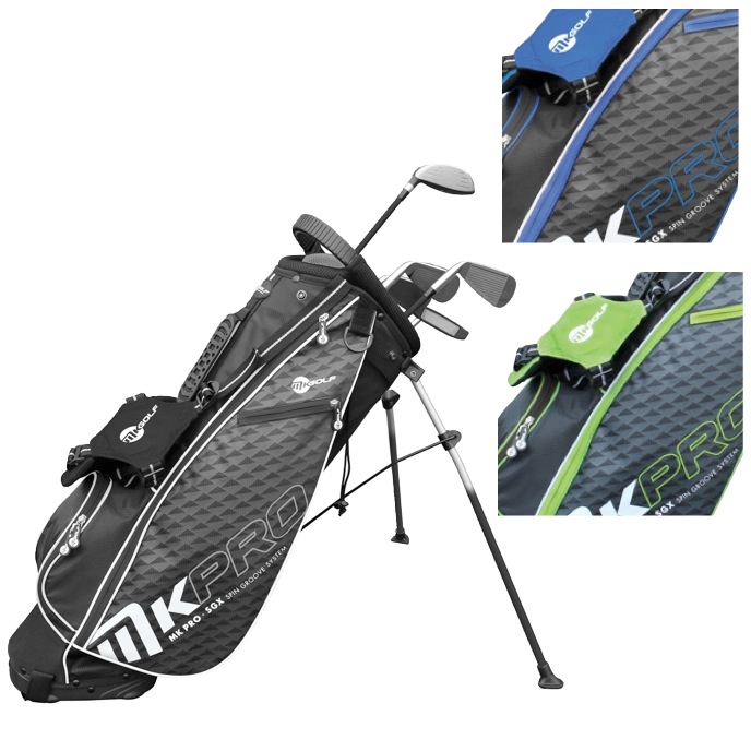 Set Mazze Da Golf Junior MKids - Legno 1, Legno 3, Ibrido - Destri 10-12 Anni - Foto 2
